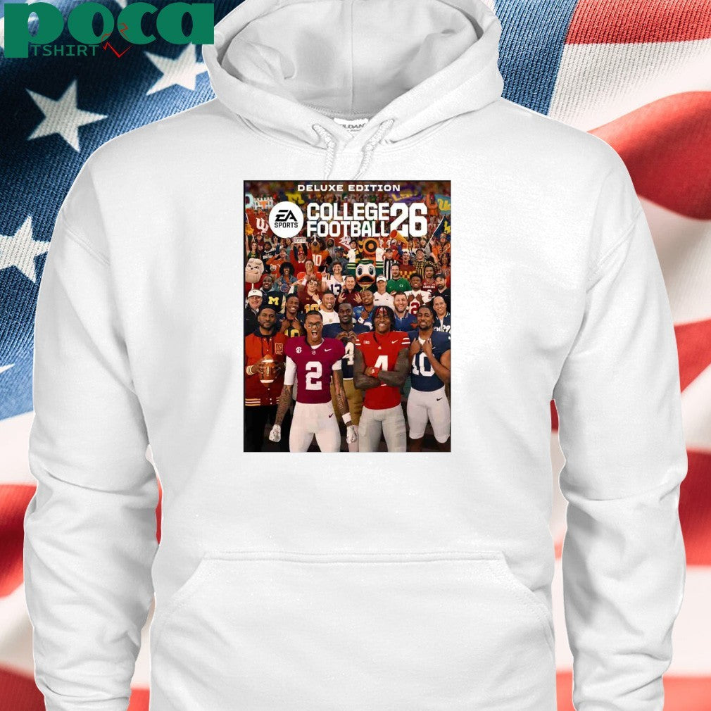 EA College Football 26 Cover Deluxe Edition Coming On July 10th 2025 shirt