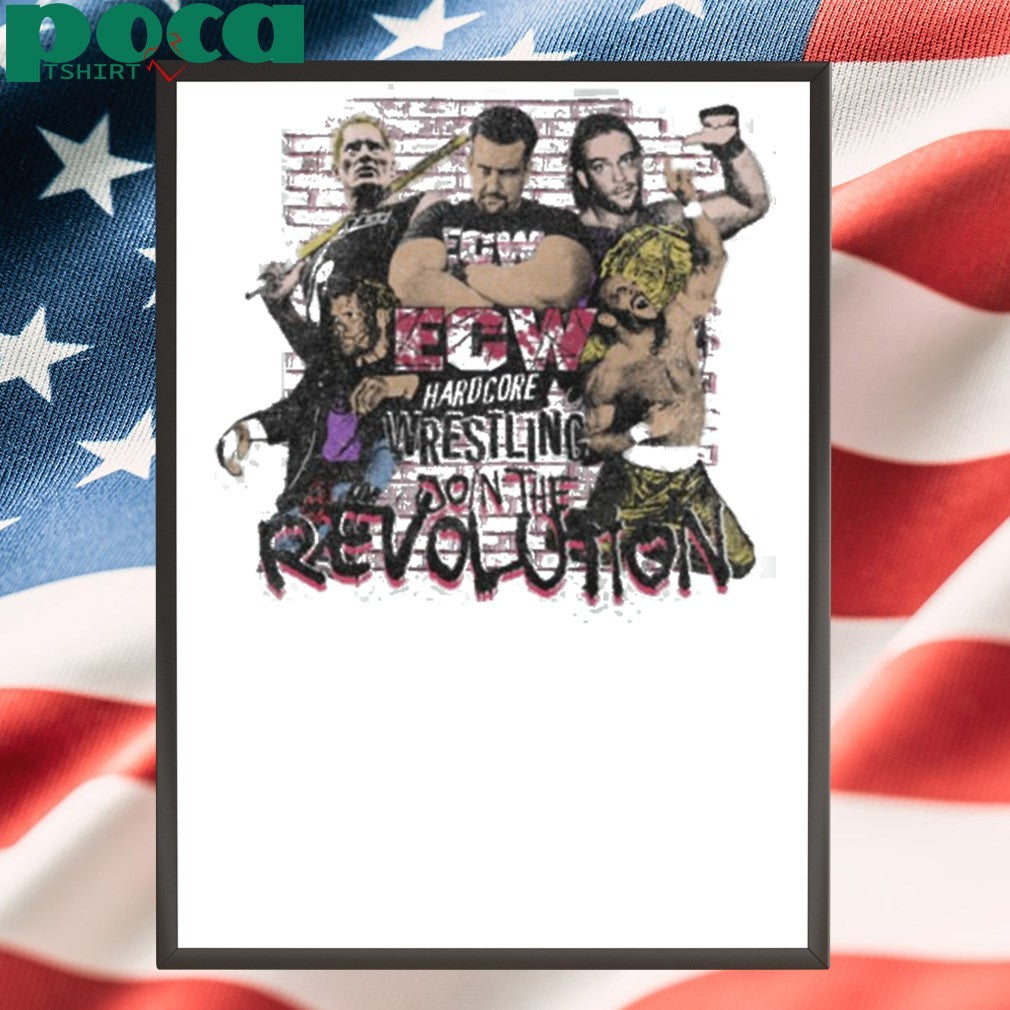 ECW Hardcore Wrestling Revolution shirt
