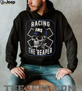 EMS Racing The Reaper Skeleton Medic Star of Life Shirt