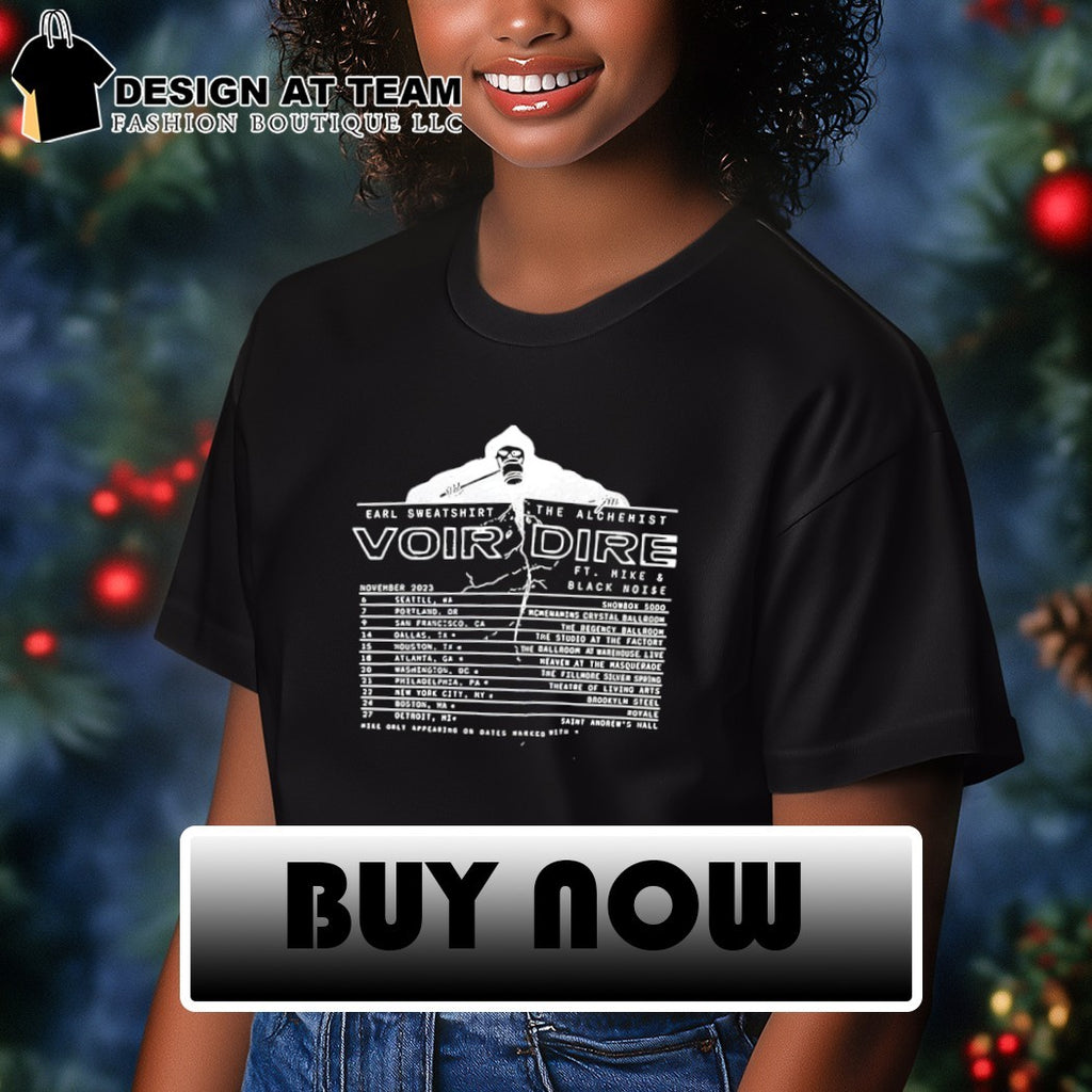 Earl Sweatshirt vs The Alchemist Voir Dire shirt