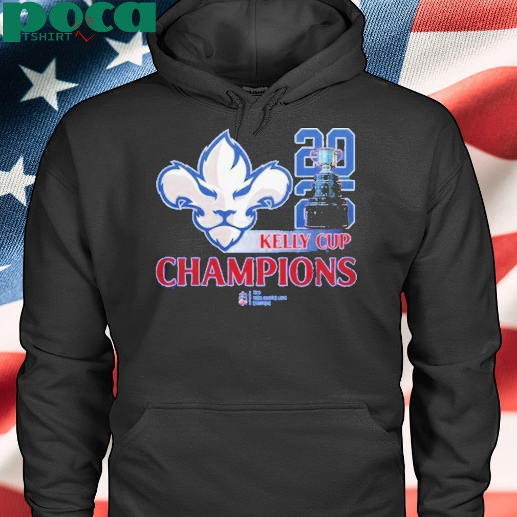 East Coast Hockey League Champions 2025 Trois-Rivieres Lions shirt