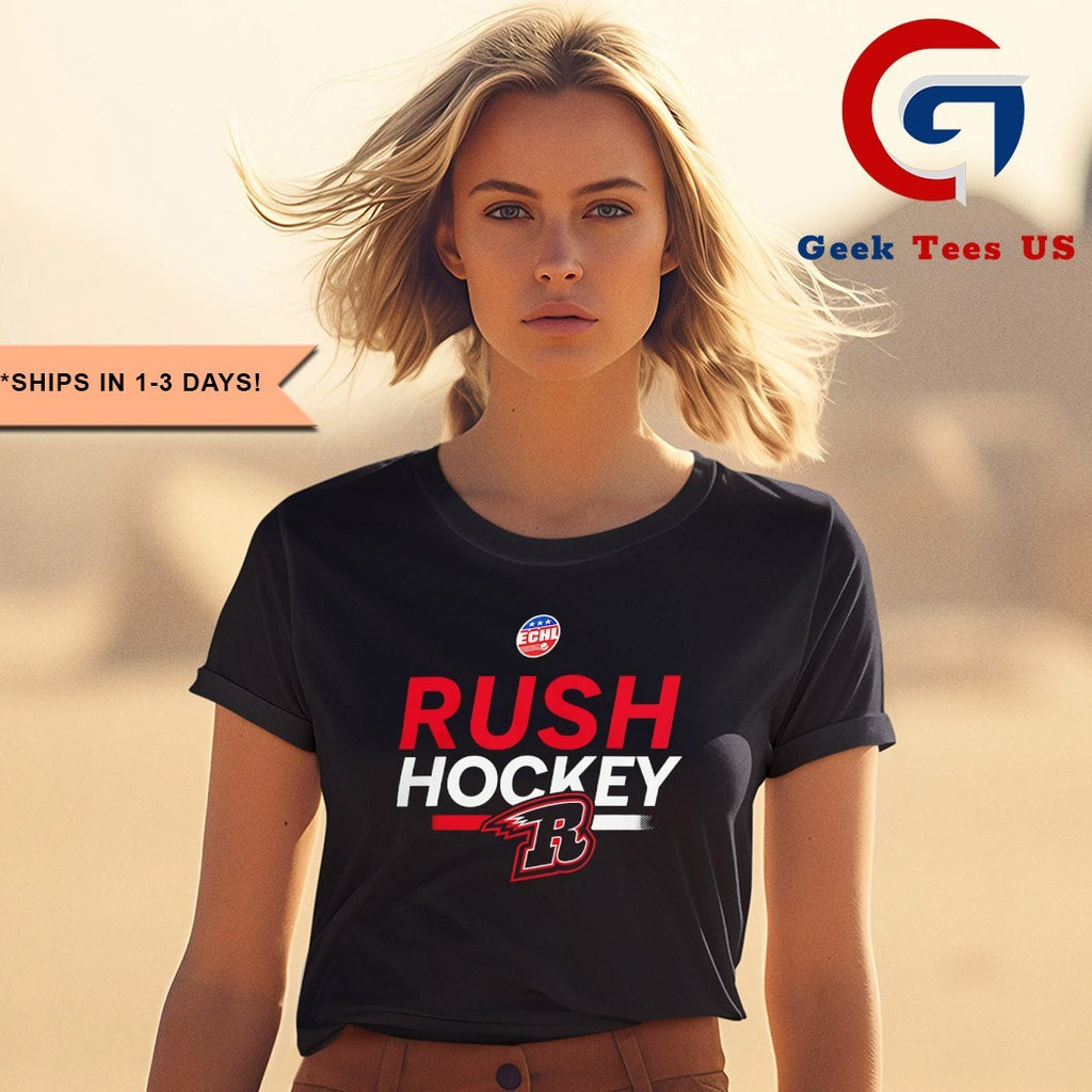 Echl 2025 Rapid City Rush hockey shirt