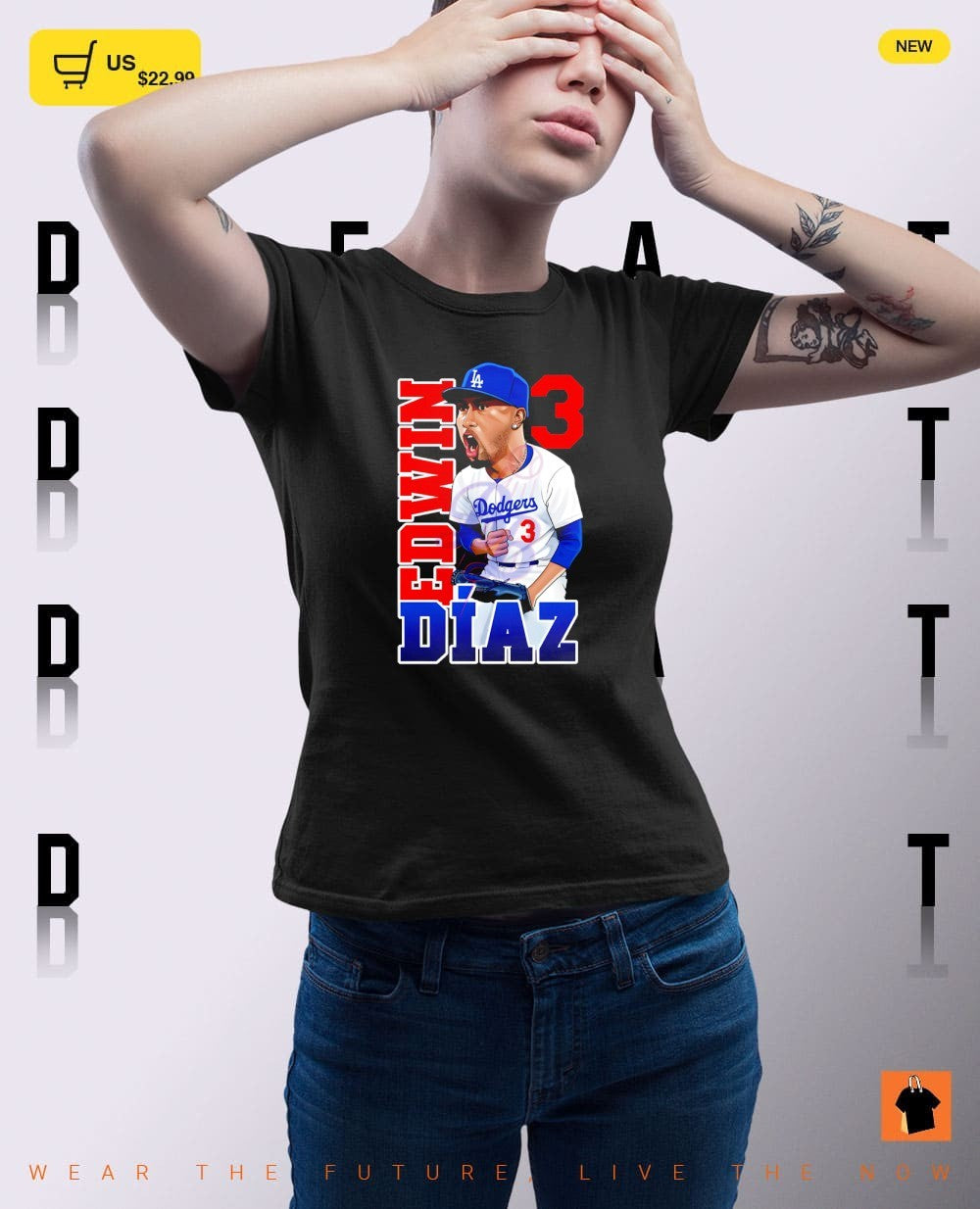Edwin Díaz 3 Los Angeles Dodgers MLB Baseball 2026 shirt