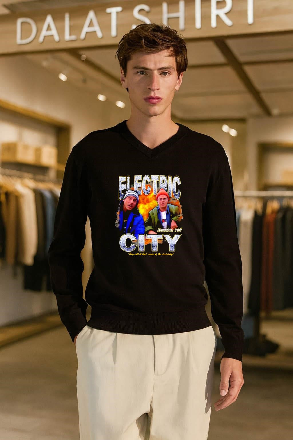 Electric City Scranton PA They Call It That Cause Of The Electricity shirt