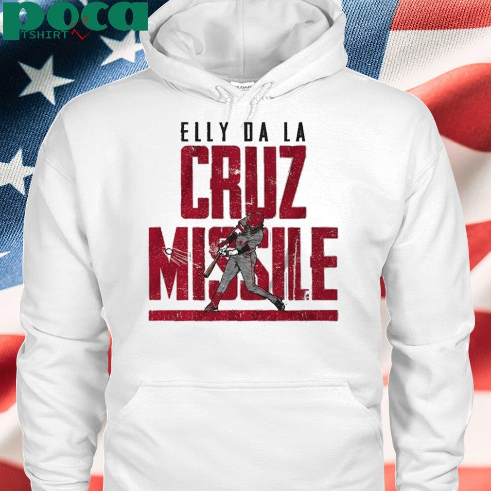 Elly De La Cruz Cincinnati Reds missile off the bat shirt