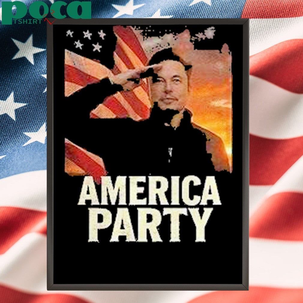 Elon Musk America Party Shirt