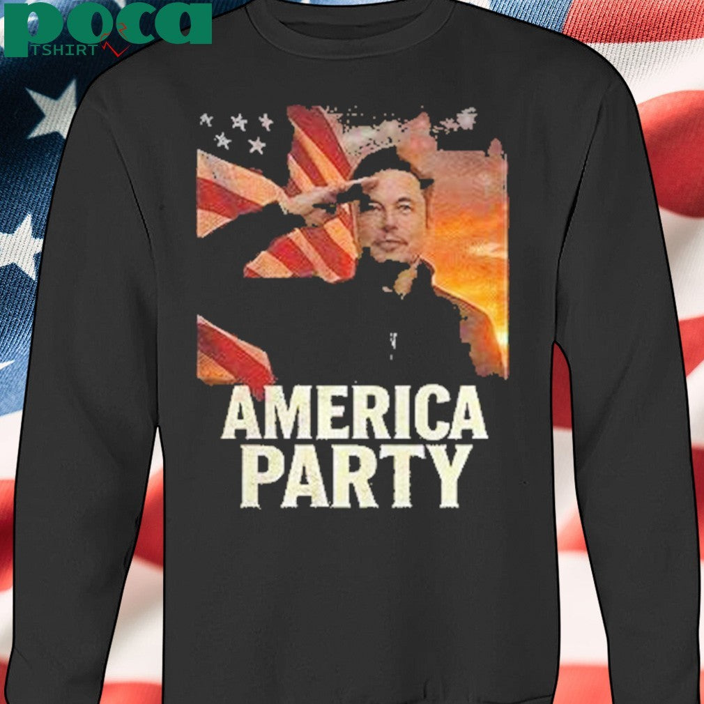 Elon Musk America Party Shirt