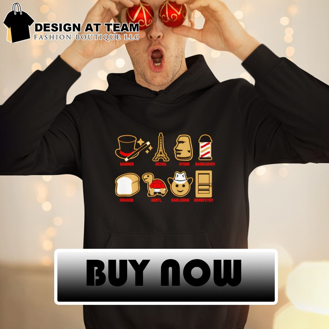 Emoji Stars Marner Eichel Stone Barbashev Vegas Golden Knights Hockey NHL 2026 shirt