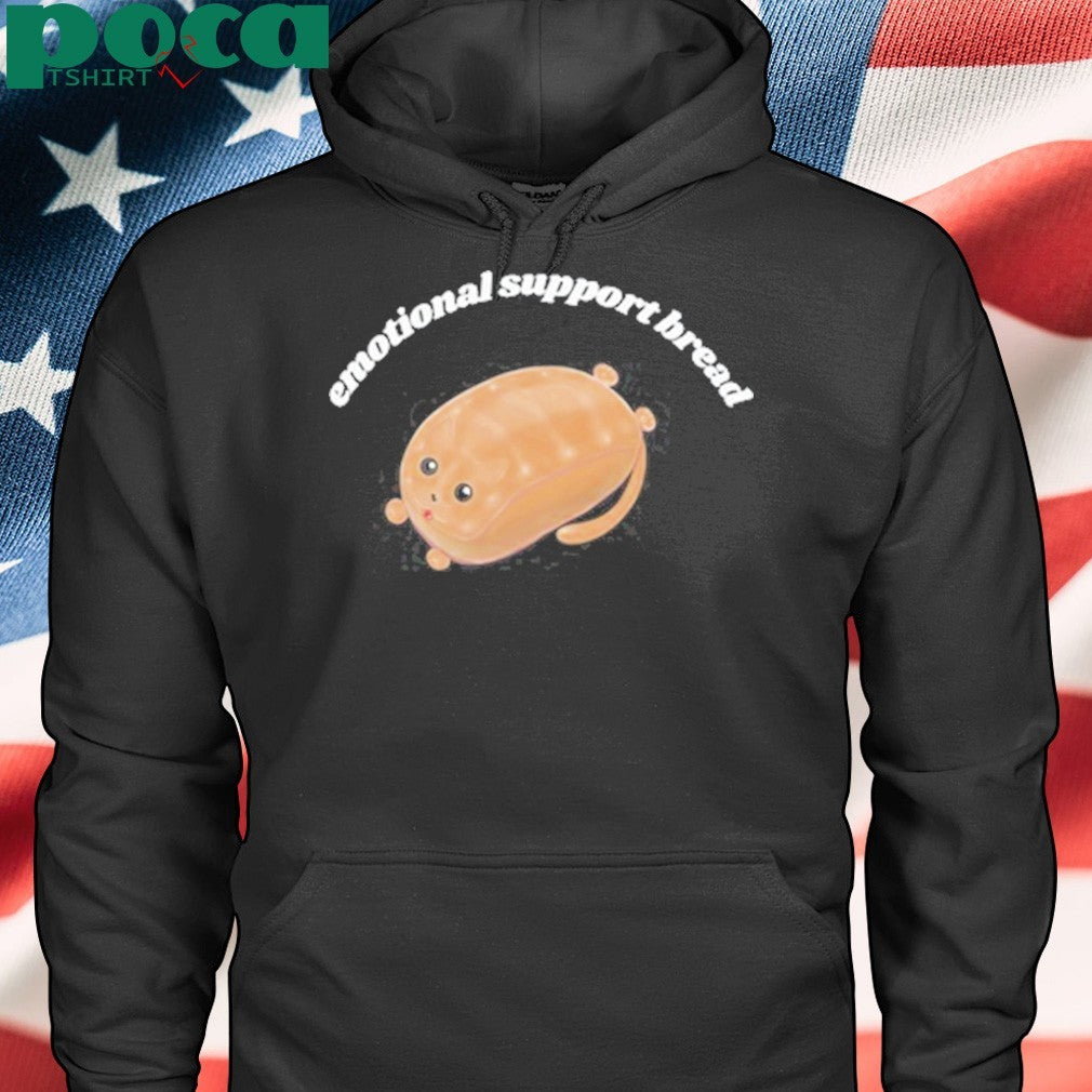 Emotional Support Bread Catloaf T-shirt