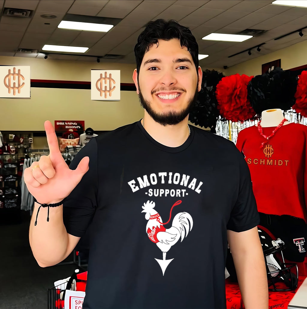 Emotional support cock shirt