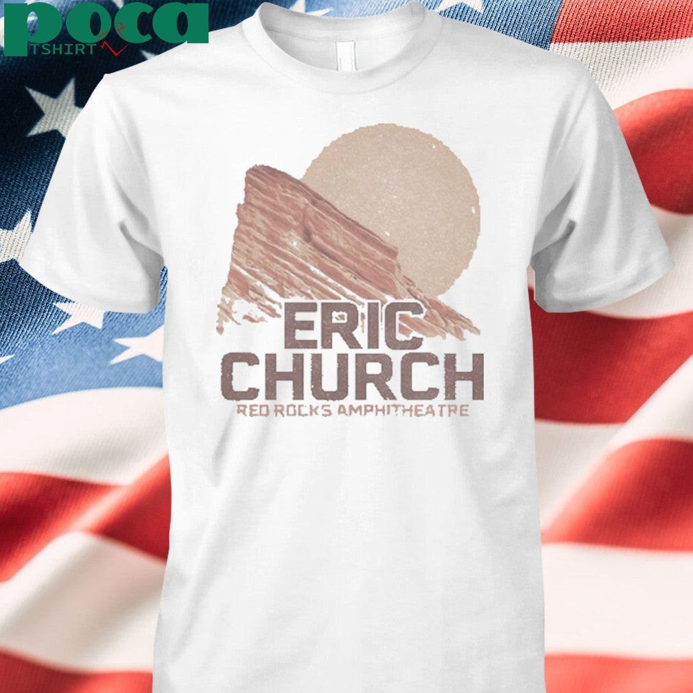 Eric Church Jul 14-16 2025 Red Rocks Event Shirt