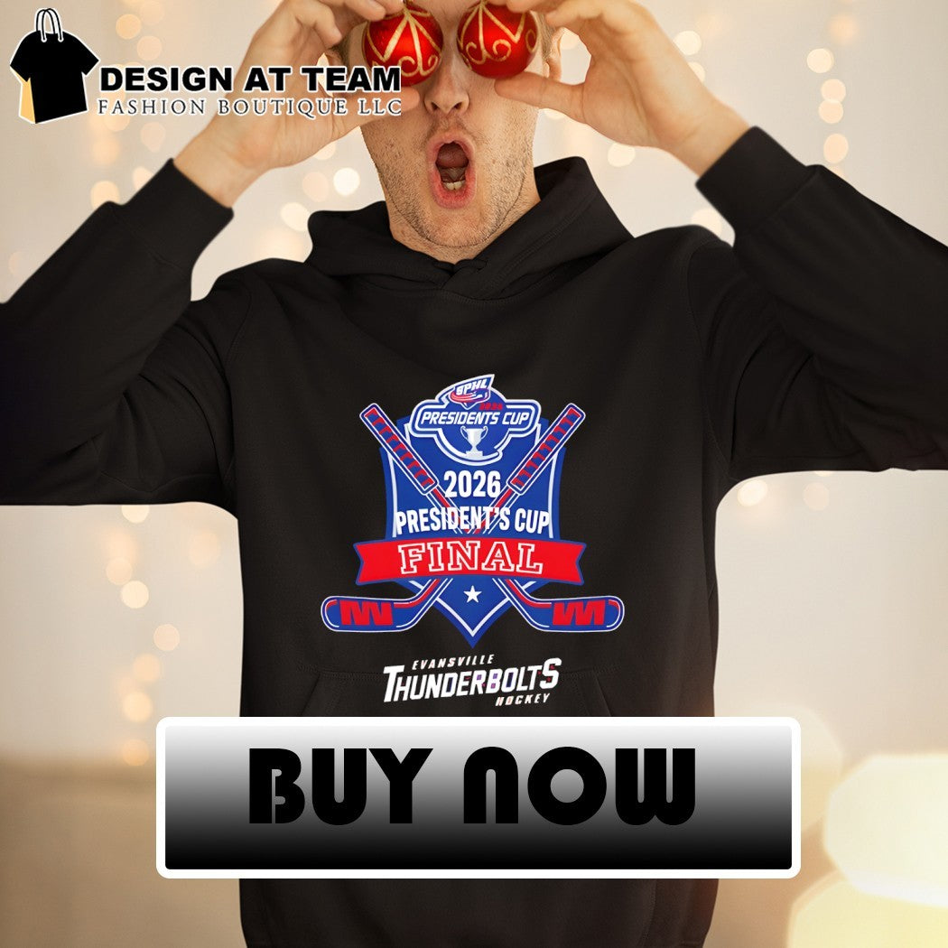 Evansville Thunderbolts Hockey President’s Cup Final 2026 shirt