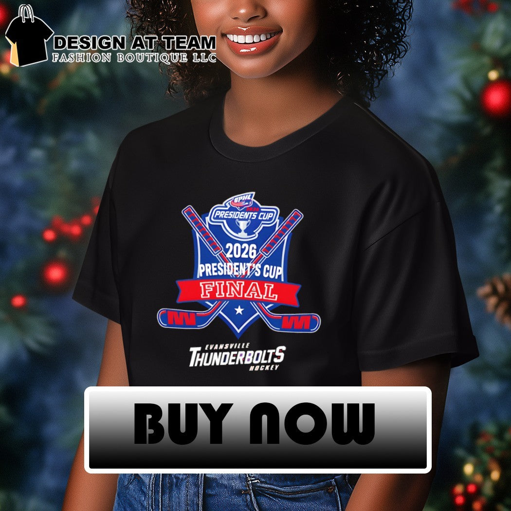 Evansville Thunderbolts Hockey President’s Cup Final 2026 shirt