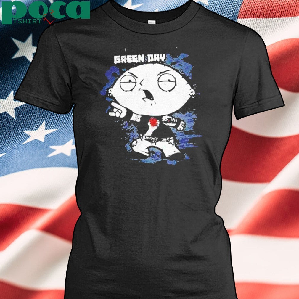 Family Guy Stewie Punk Green Day Shirt
