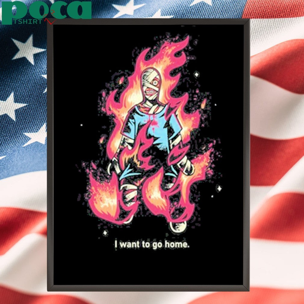 Fangamer I Want To Go Home shirt