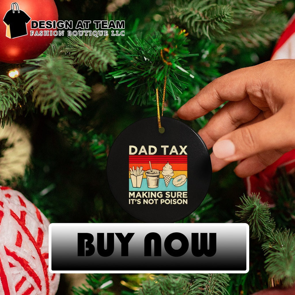 Fast food fry drink ice cream donut dad tax making sure it’s not poison shirt