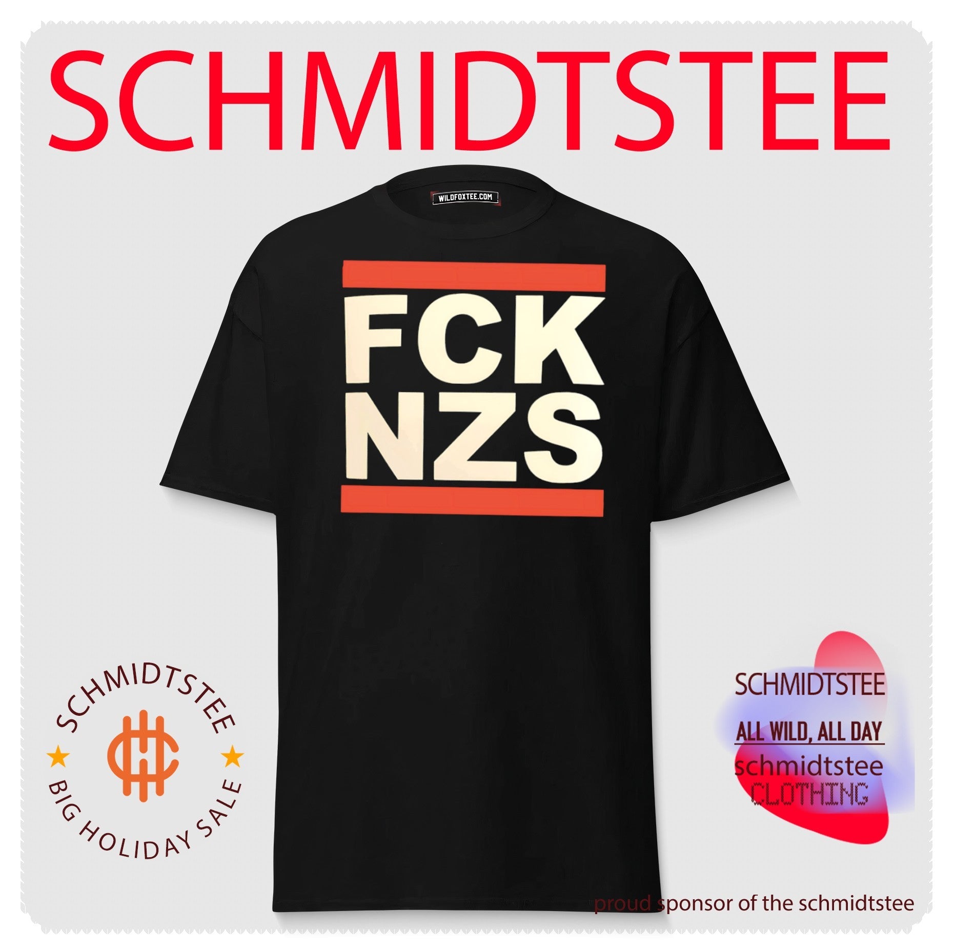 Fck Nzs anti-nazi political protest activism shirt
