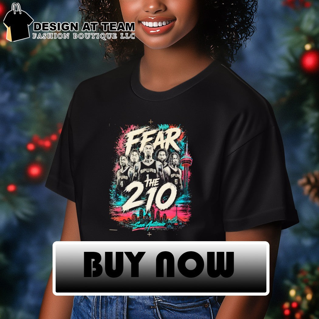 Fear the 210 San Antonio Spurs Basketball NBA vintage shirt