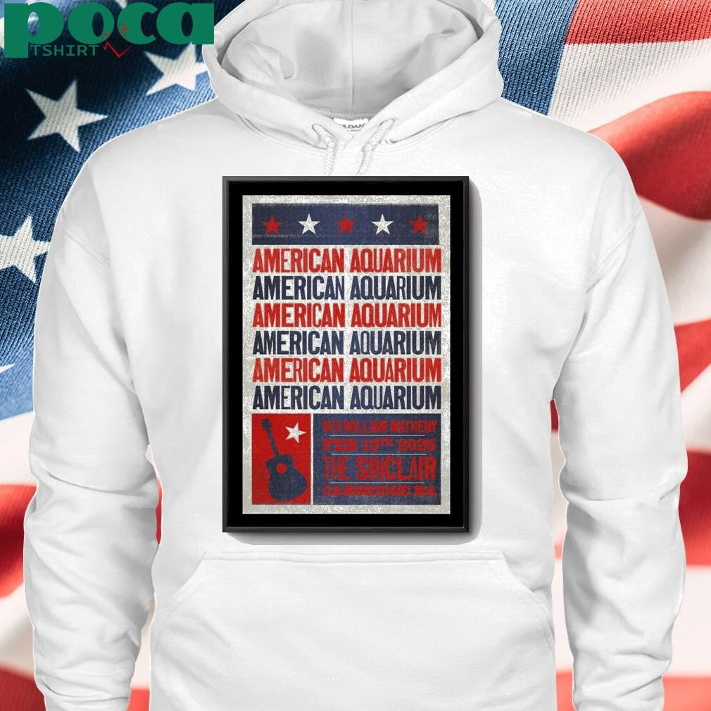 February 13 2025 Cambridge MA The Sinclair American Aquarium Poster shirt