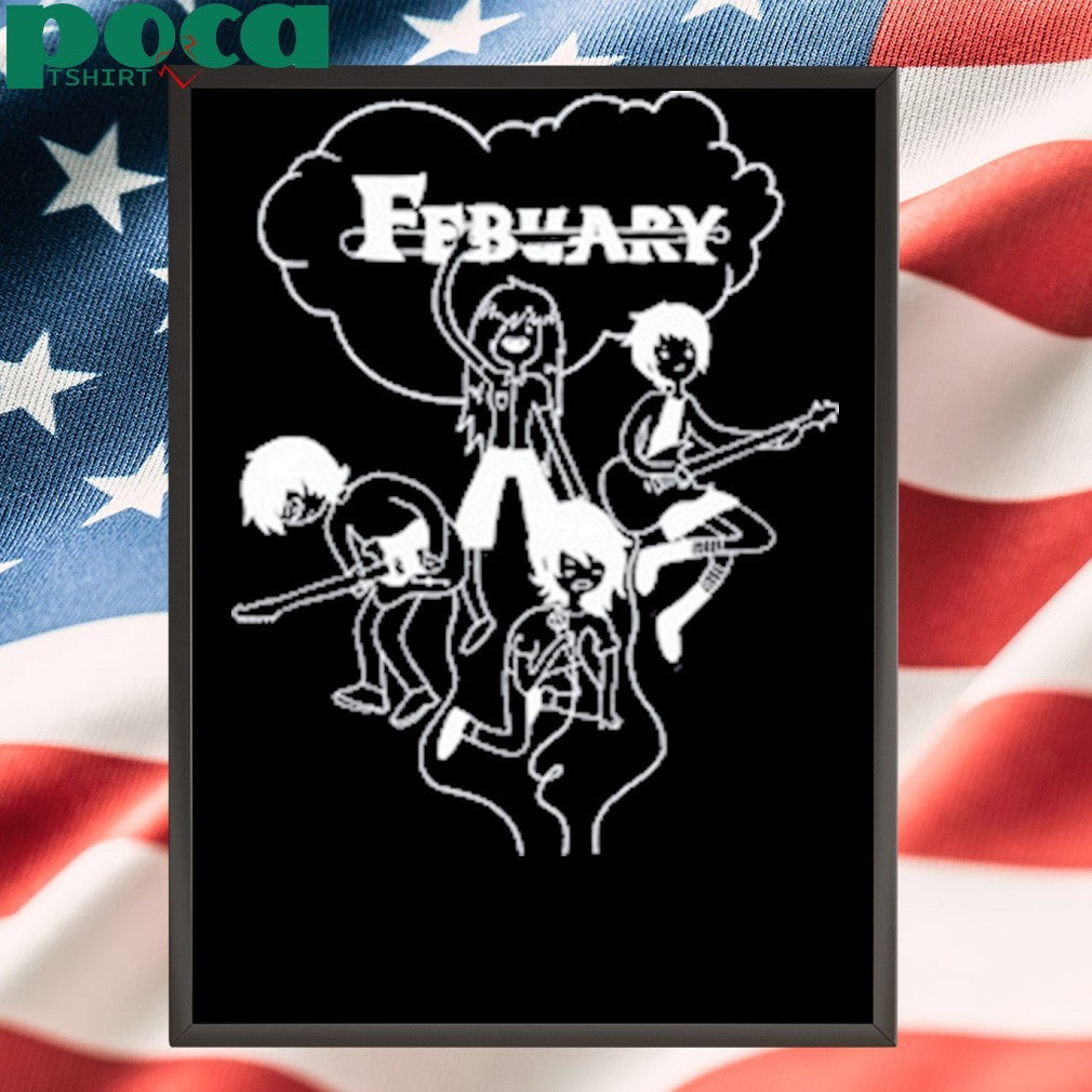 February Adventure Time Shirt