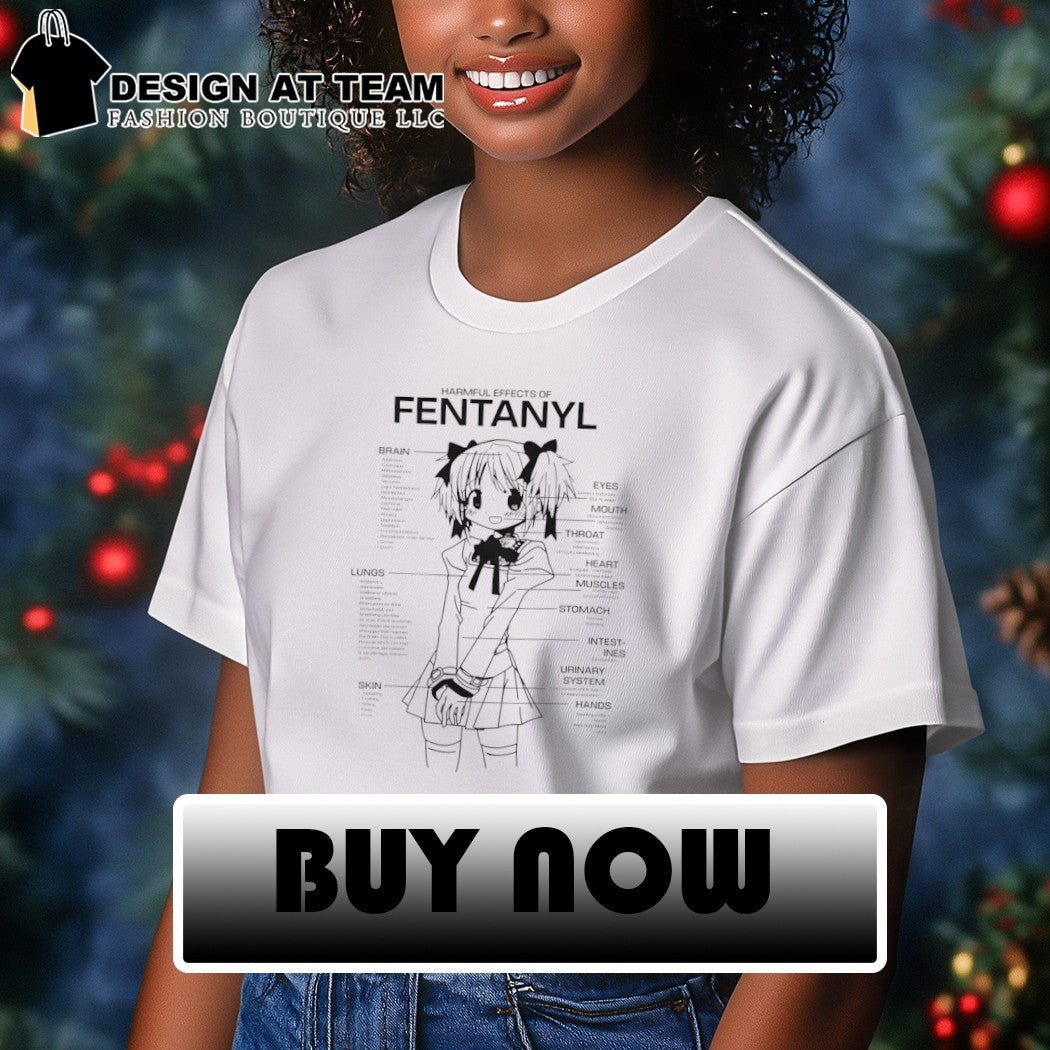 Fentanyl Madoka Viral Silly Yuri Manga harmful effects of fentanyl shirt