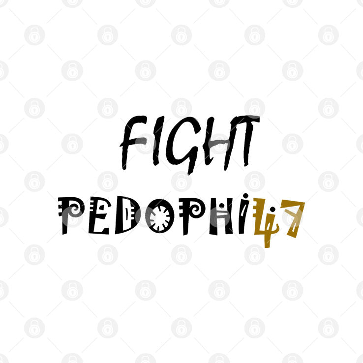 Fight Pedophilia 47 T Shirt