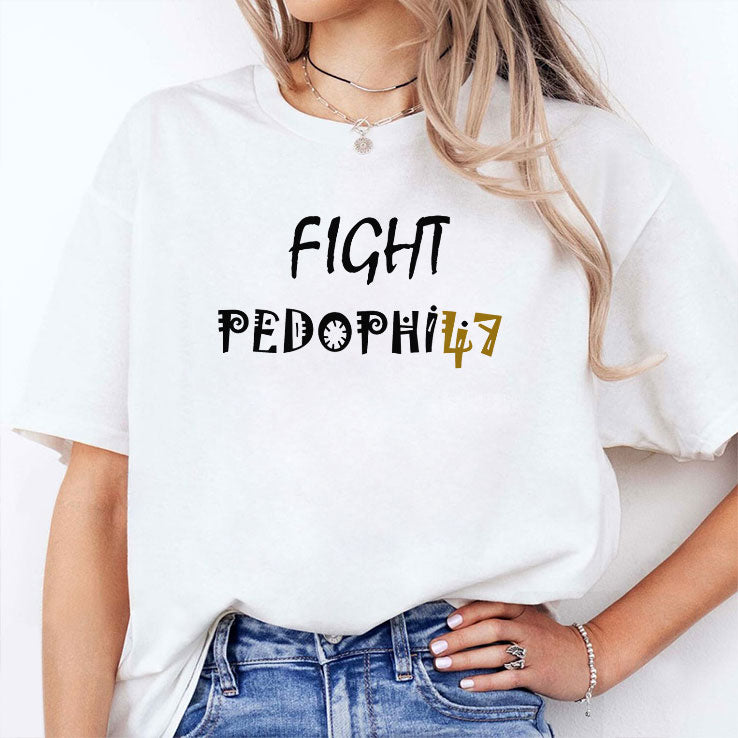 Fight Pedophilia 47 T Shirt