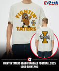 Fightin Taters Idaho Vandals Football 2025 logo shirt