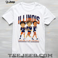 Fighting Illini Football Big Ten Media Day 2026 Players 7 4 6 shirt