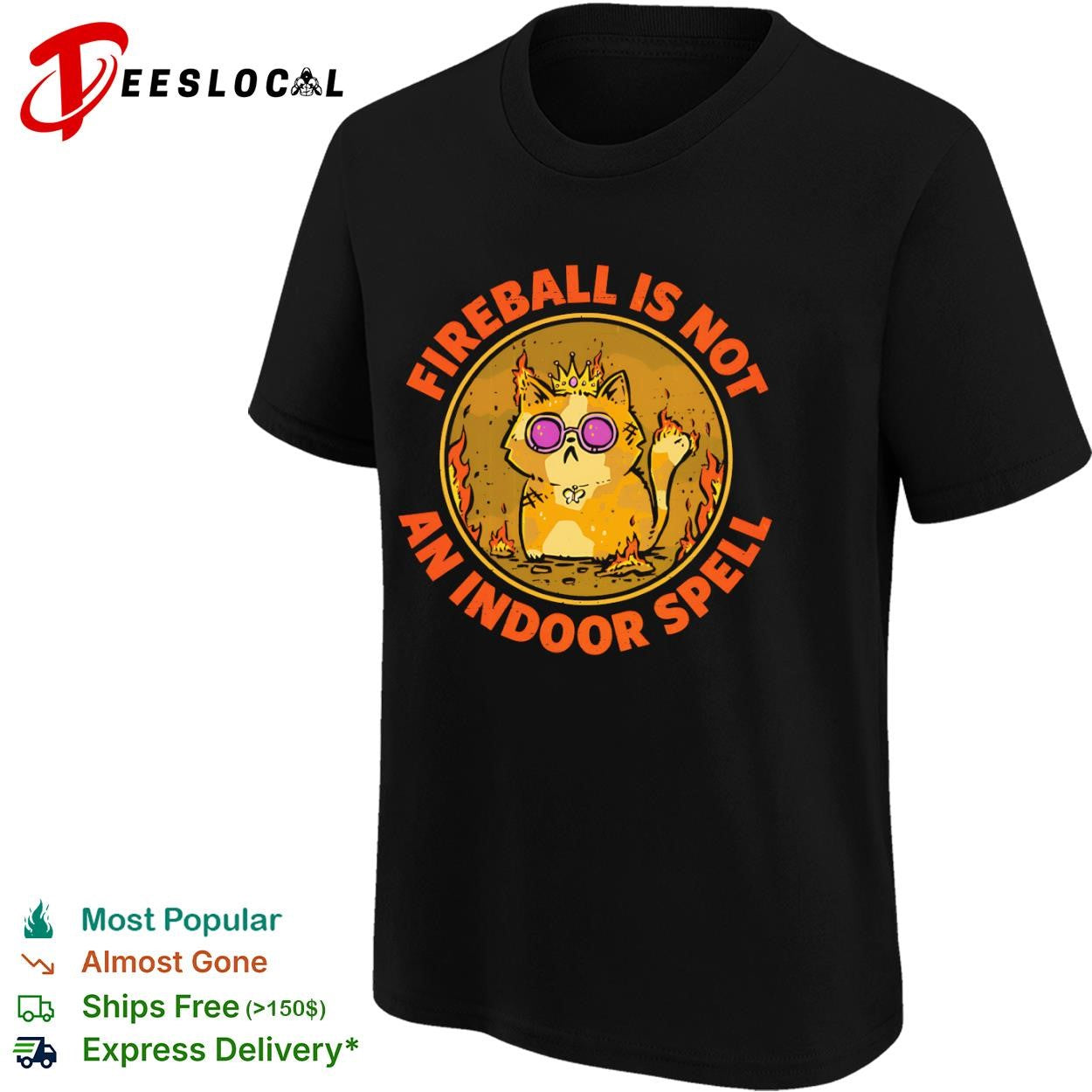 Fireball is not an indoor spell Princess Donut from Dungeon Crawler Carl shirt