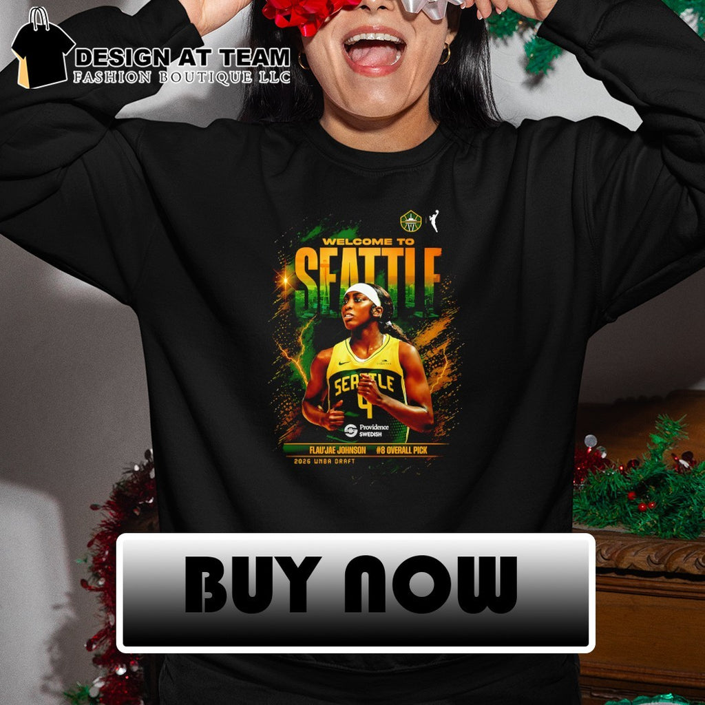 Flau’jae Johnson Seattle Storm Inspired WNBA Basketball shirt