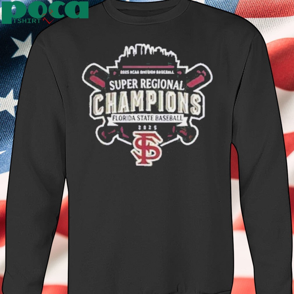 Florida State Seminoles MLB Baseball 2025 NCAA Division Baseball Champions shirt