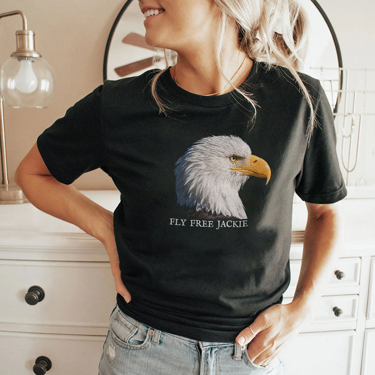 Fly Free Jackiethe Eagle T Shirt