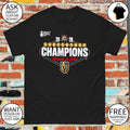 Forged in gold Vegas Golden Knights 2026 NHL Western Conference Champions Hometown shirt