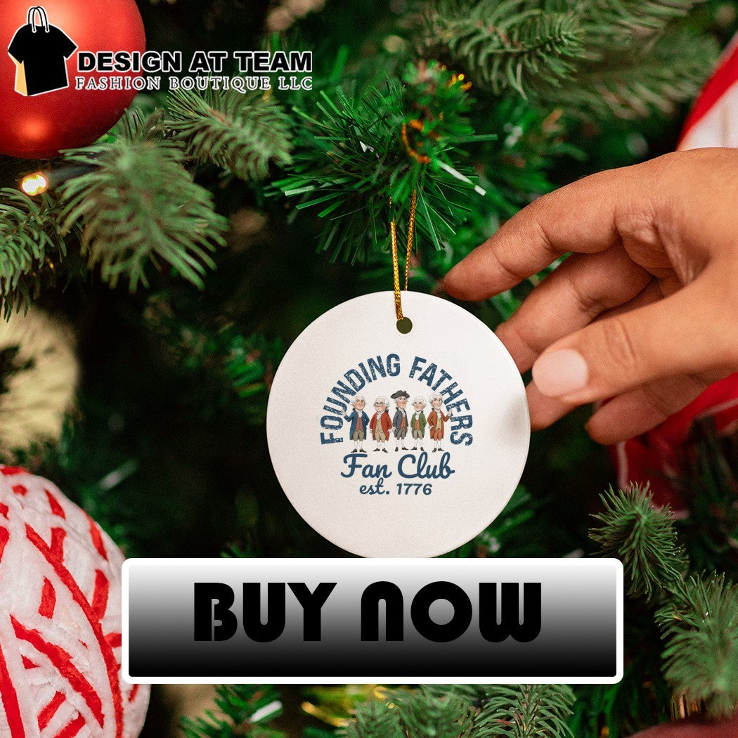 Founding Fathers Fan Club Patriotic USA 250th Anniversary Independence Day shirt