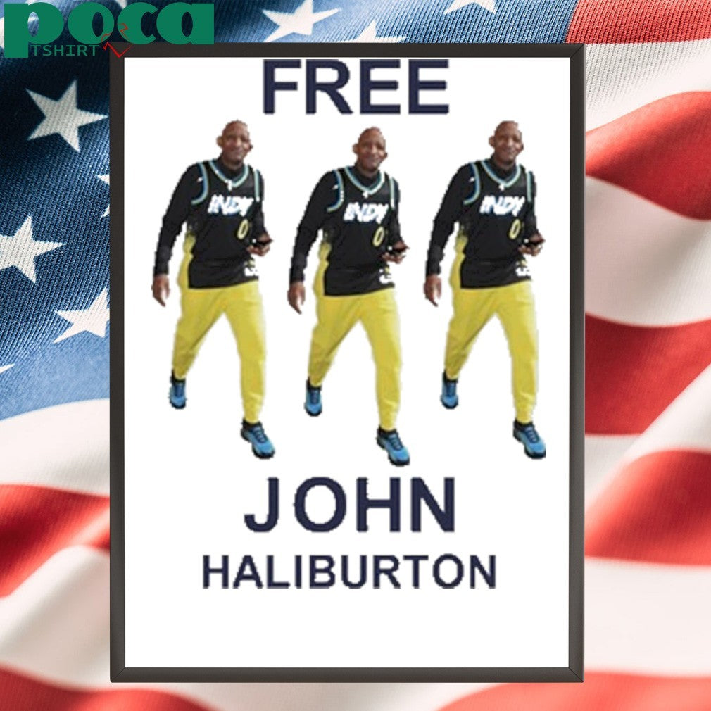 Free John Haliburton Shirt