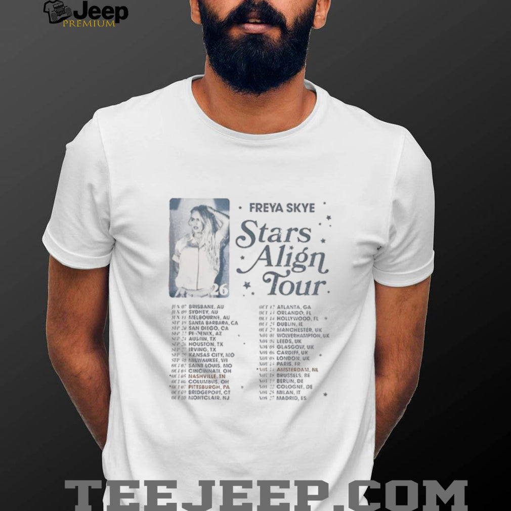 Freya Skye Silent Treatment Stars Align Tour 2026 shirt