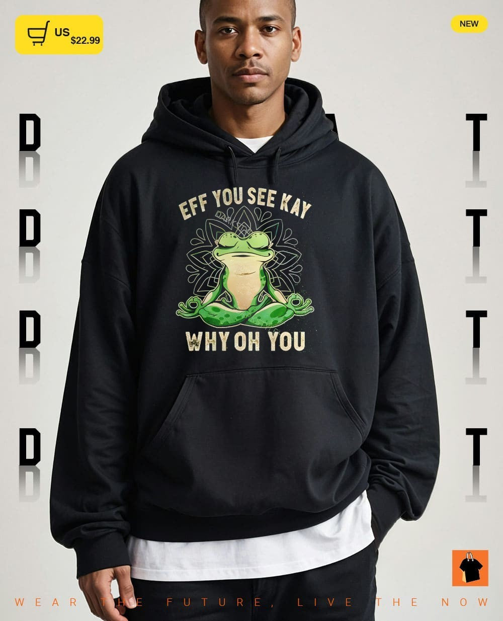 Frog yoga eff you see kay why oh you shirt