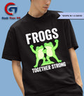 Frogs Together Strong Portland Frog Protest shirt