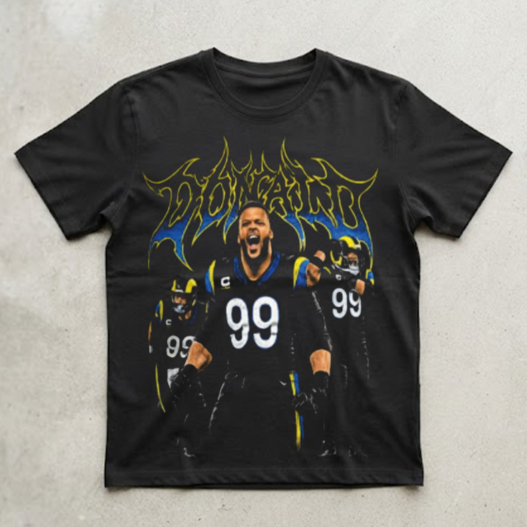 [Front+Back] Aaron Donald 99 Problems But A Ring Ain’t One Shirt