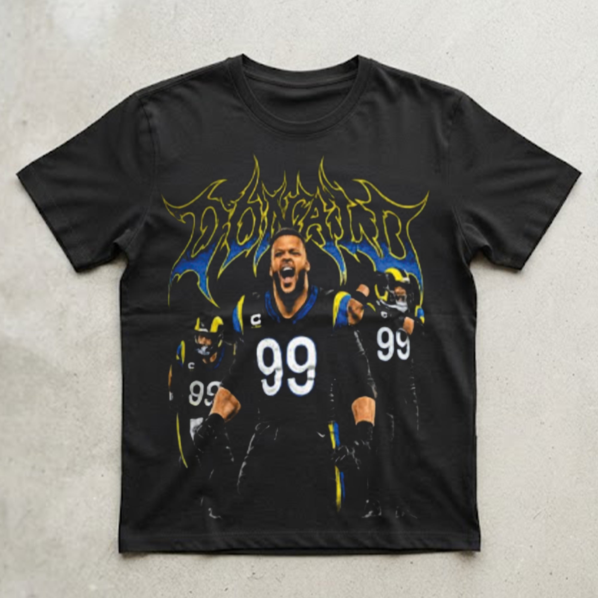 [Front+Back] Aaron Donald 99 Problems But A Ring Ain’t One Shirt
