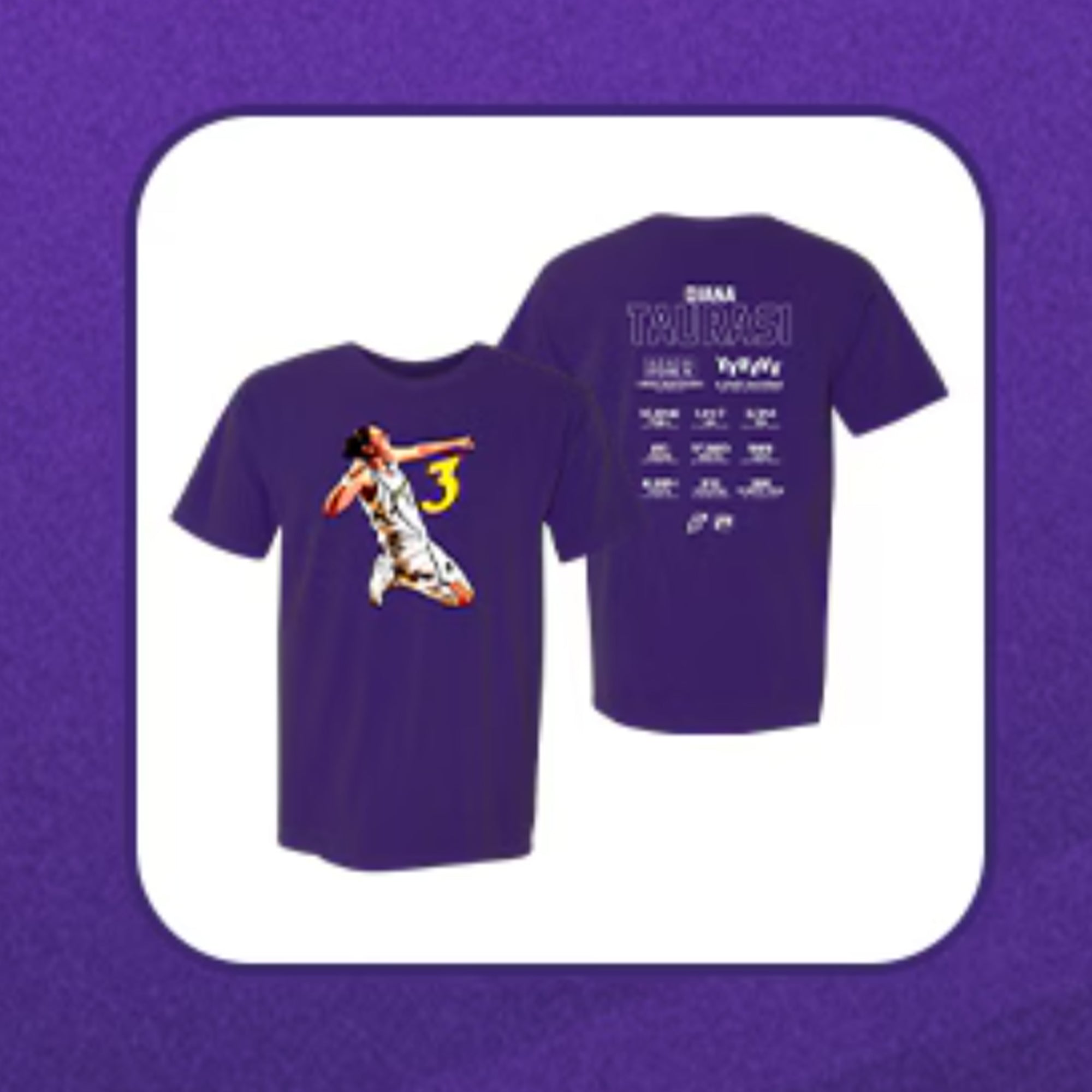 Diana Taurasi 3 Setting The Scene 2026 Shirt