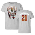 [Front+Back] Taylor Washington Redskins 21 Northwest Stadium Shirt
