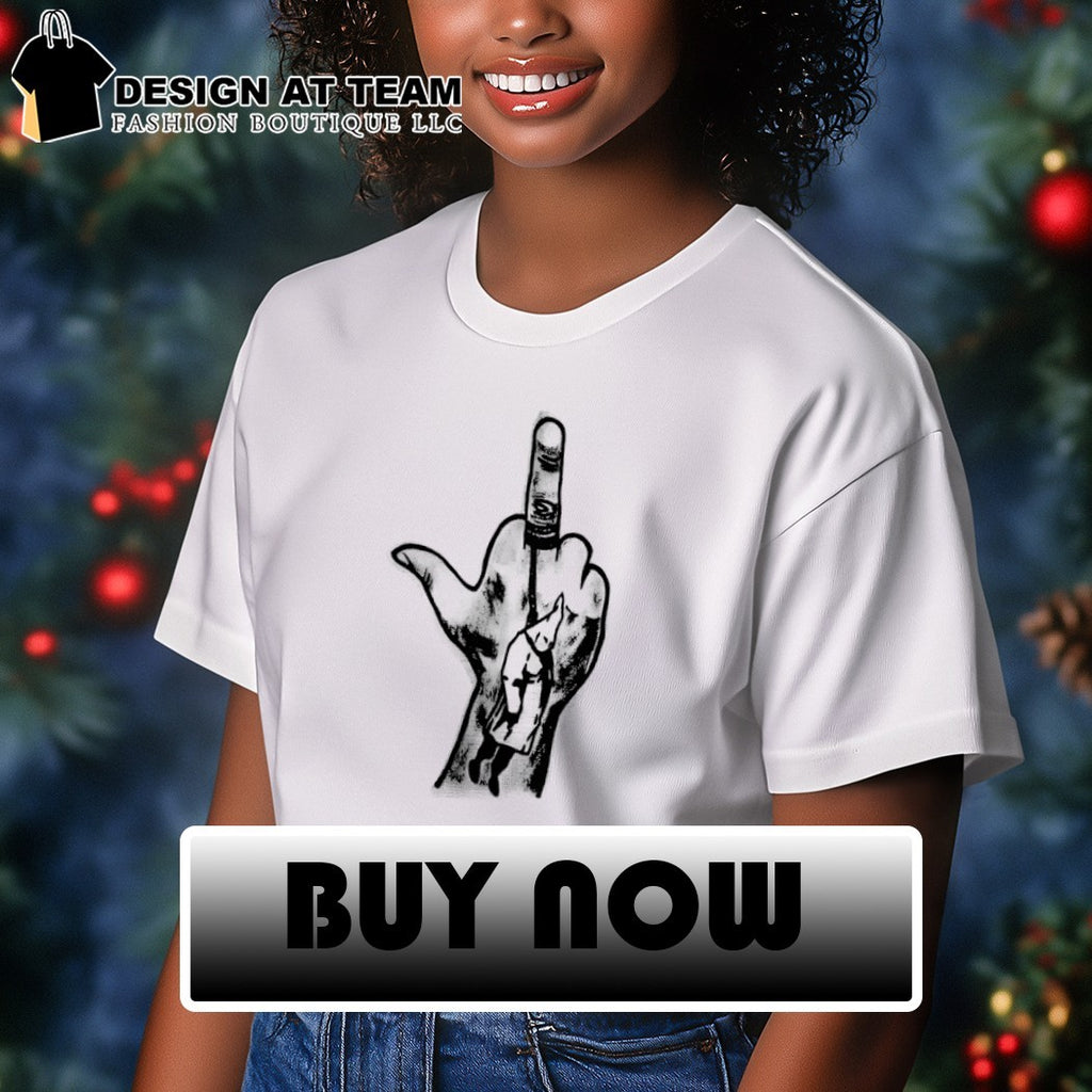 Fuck Racists Klan Hanging middle finger shirt