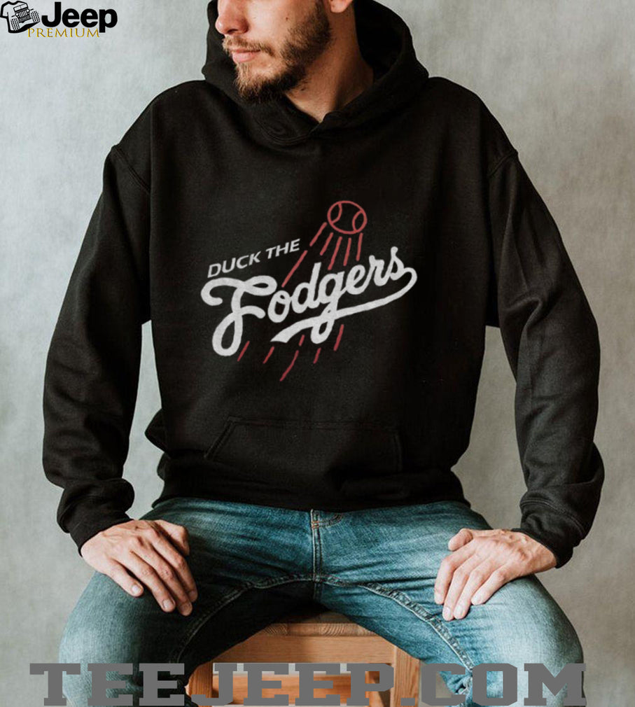 Fuck The Dodgers duck the Fodgers parody football fan shirt