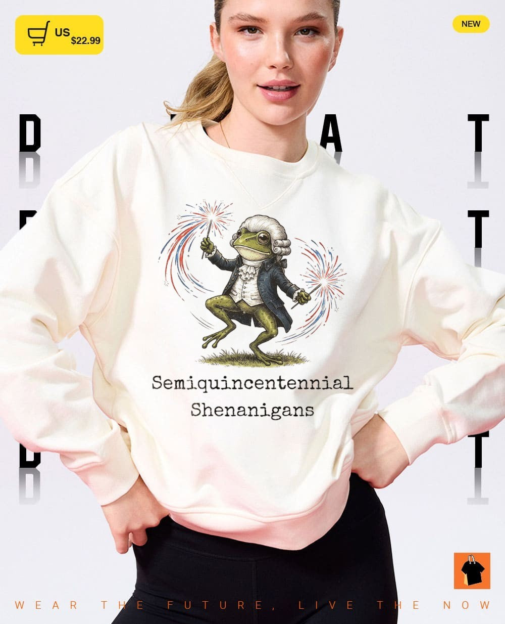 Funny Frog Semiquincentennial shenanigans American 250th Anniversary shirt