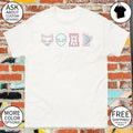 Fox alien castle harp icons design art Spurs basketball t shirt