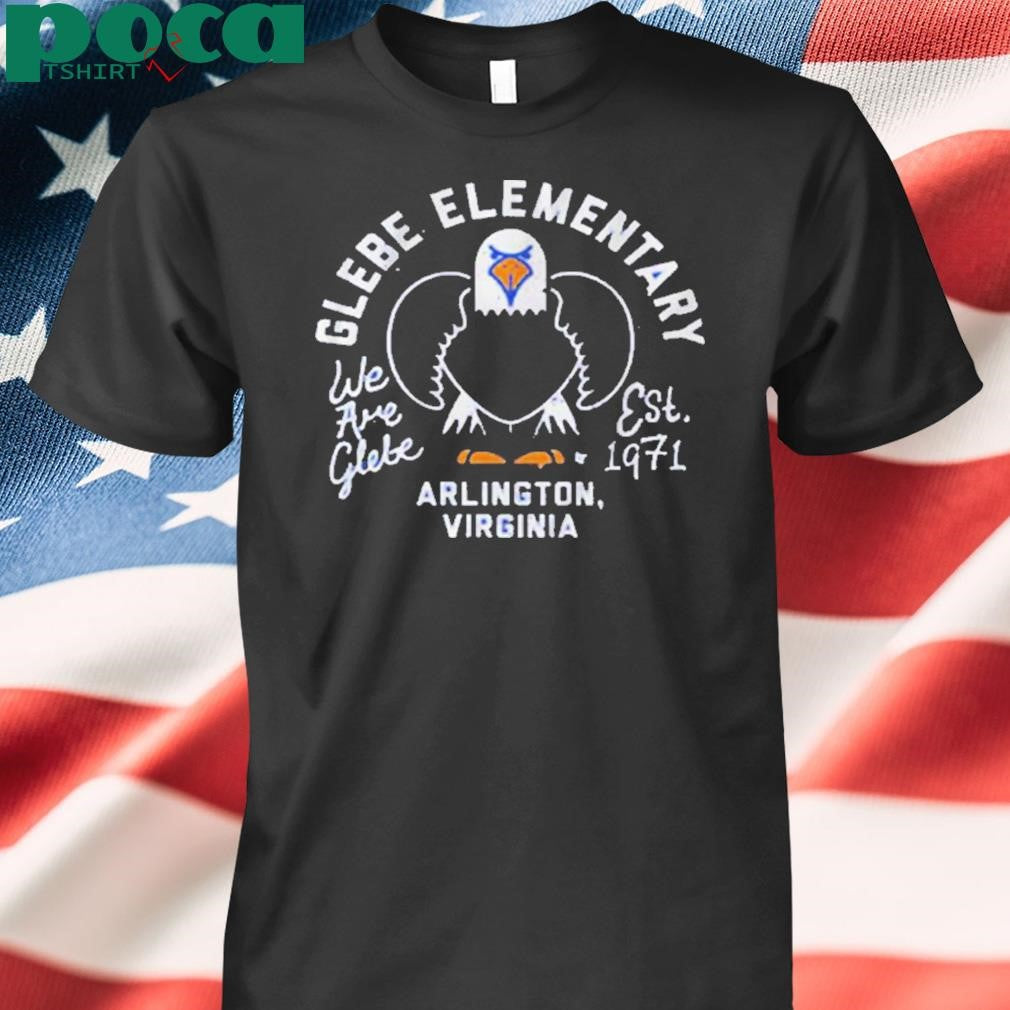 GLEBE ELEMENTARY VINTAGE GLEAGLE ROYAL BLUE SHIRT