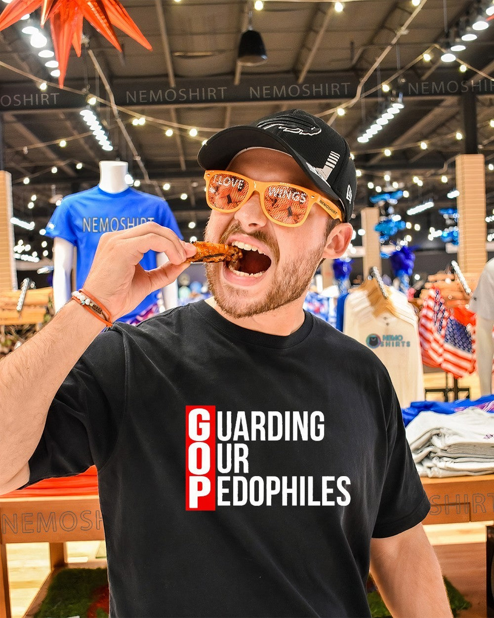 Gop Guarding Pedophiles Tee Unisex T-shirt, Sweatshirt, Hoodie (1)