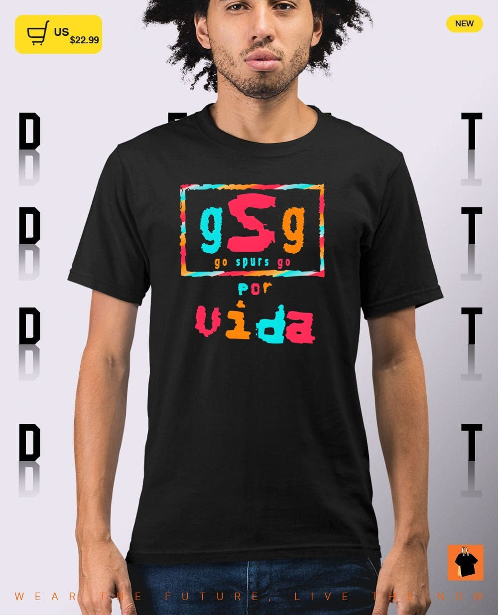 GSG Go Spurs Go Por Vida San Antonio Spurs NBA Basketball 2026 logo shirt